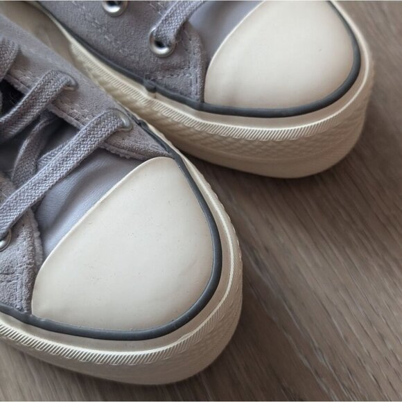 Converse Platform High Top Suede  cozy Sneaker - Picture 4 of 9